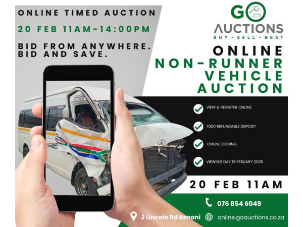 Online Non-Runner Auction 20 Feb 2025