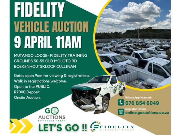 Fidelity Live Non-Starter Auction 9 April 2025