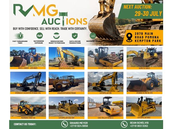 RMG Auctions July 30th 2026