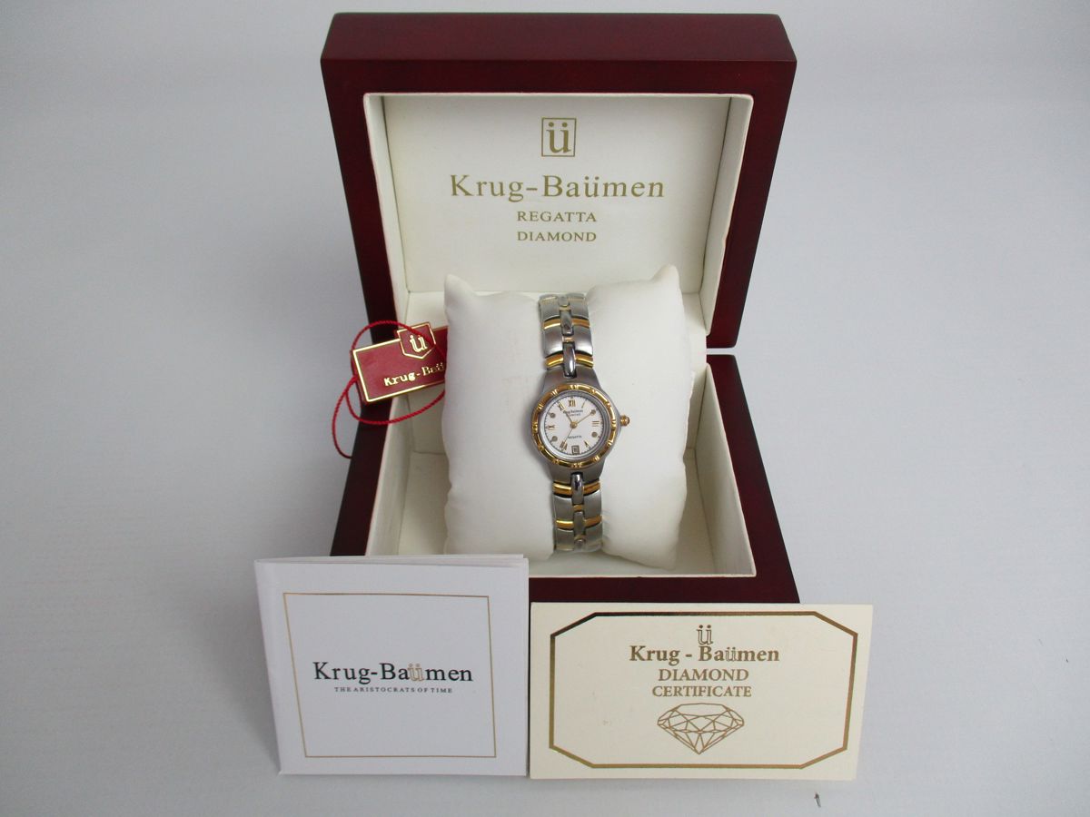 Krug baumen regatta sale ladies watch